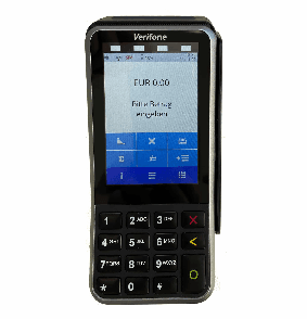 V400m mit SIM, Frontansicht