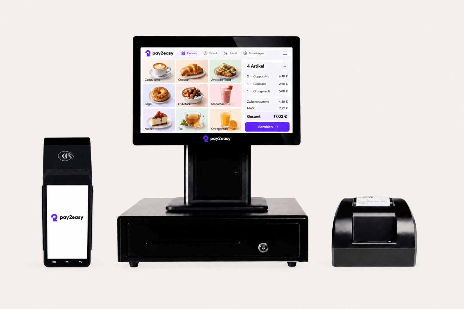Pay2Easy Android-Kassensystem, view 2