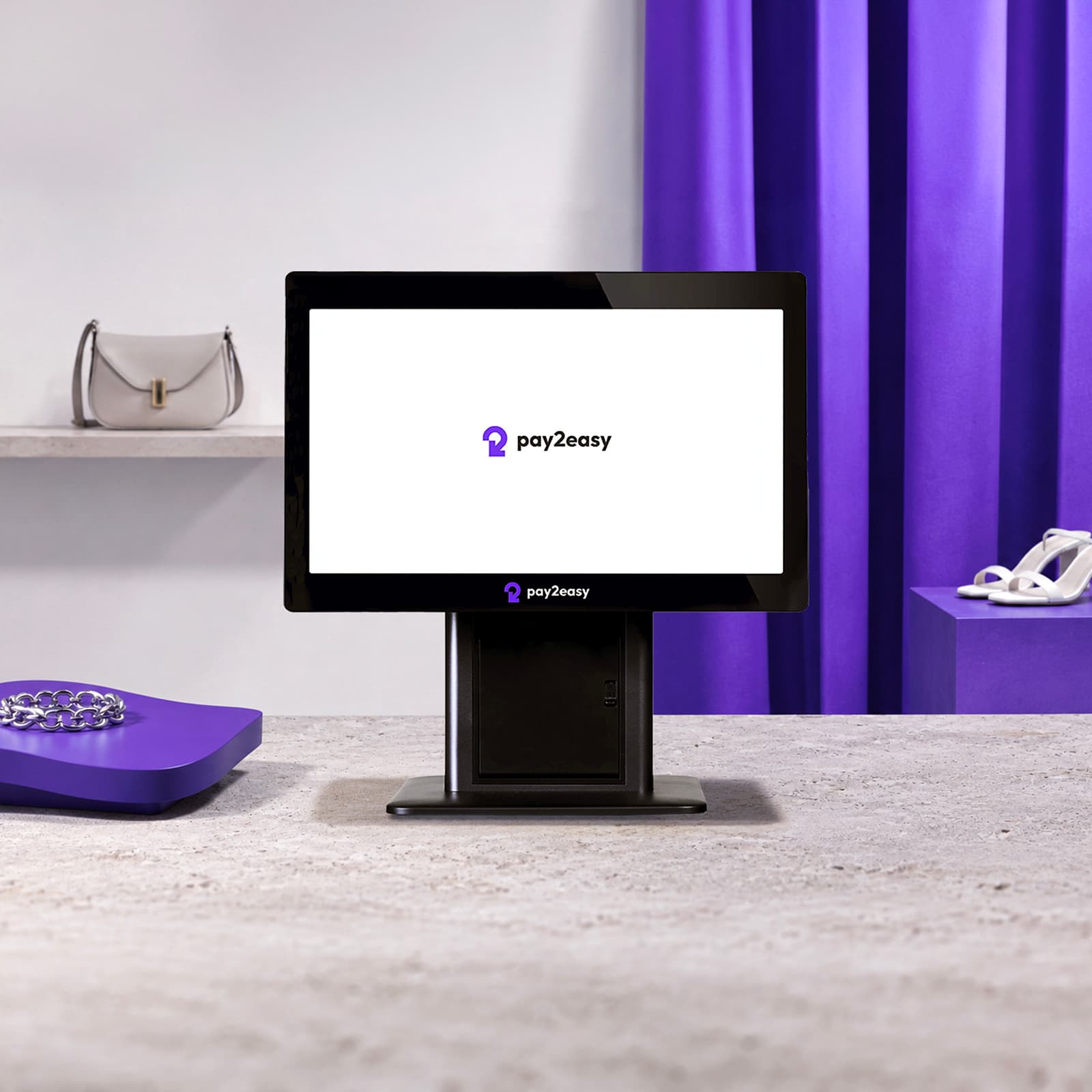 Smart Terminal on a countertop